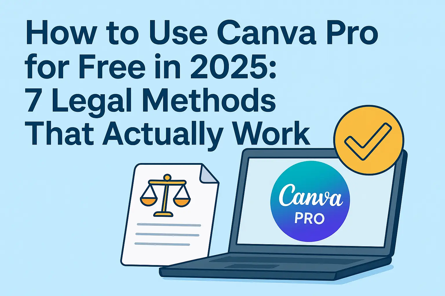 How to Use Canva Pro for Free in 2025