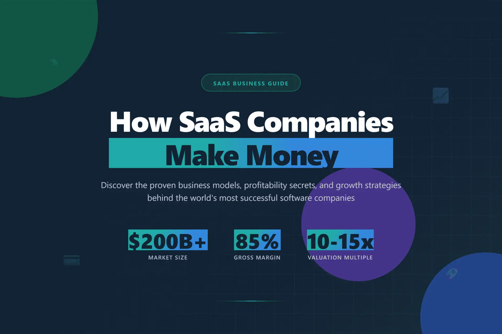 How SaaS Companies Make Money