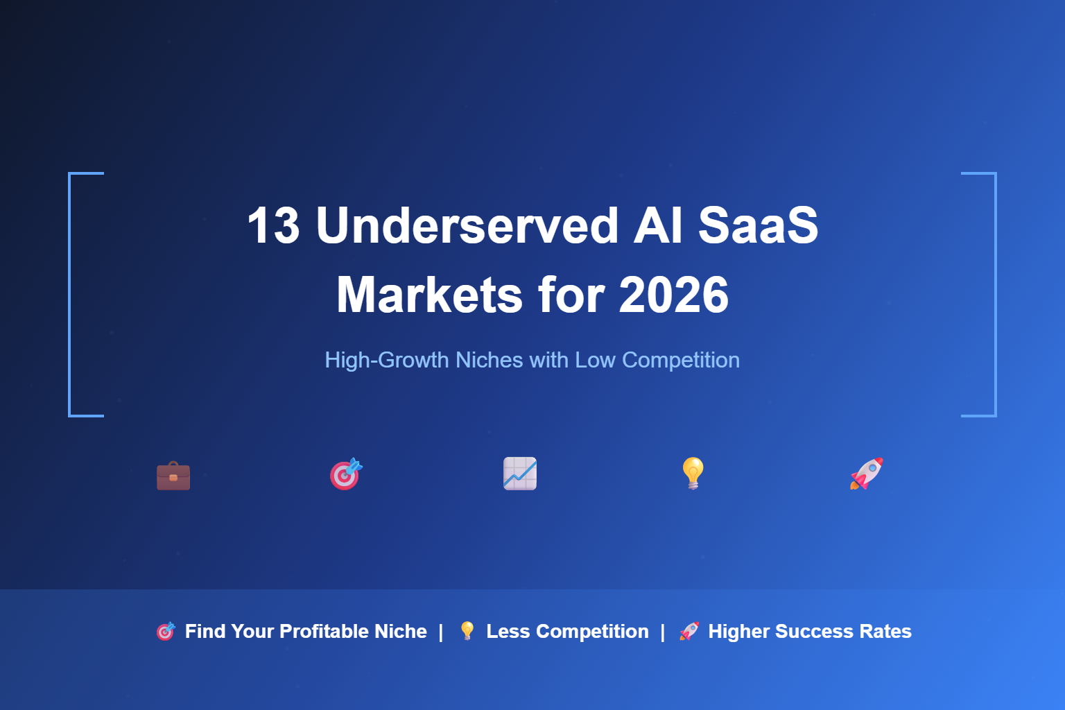 underserved markets for ai saas ideas